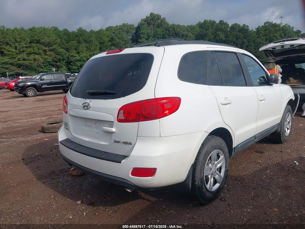 5NMSG13DX9H277468 2009 HYUNDAI SANTA FE photo no. 4