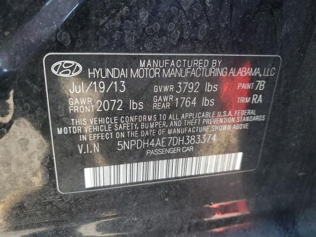 2013 HYUNDAI ELANTRA GLS — Фото 12 из 12