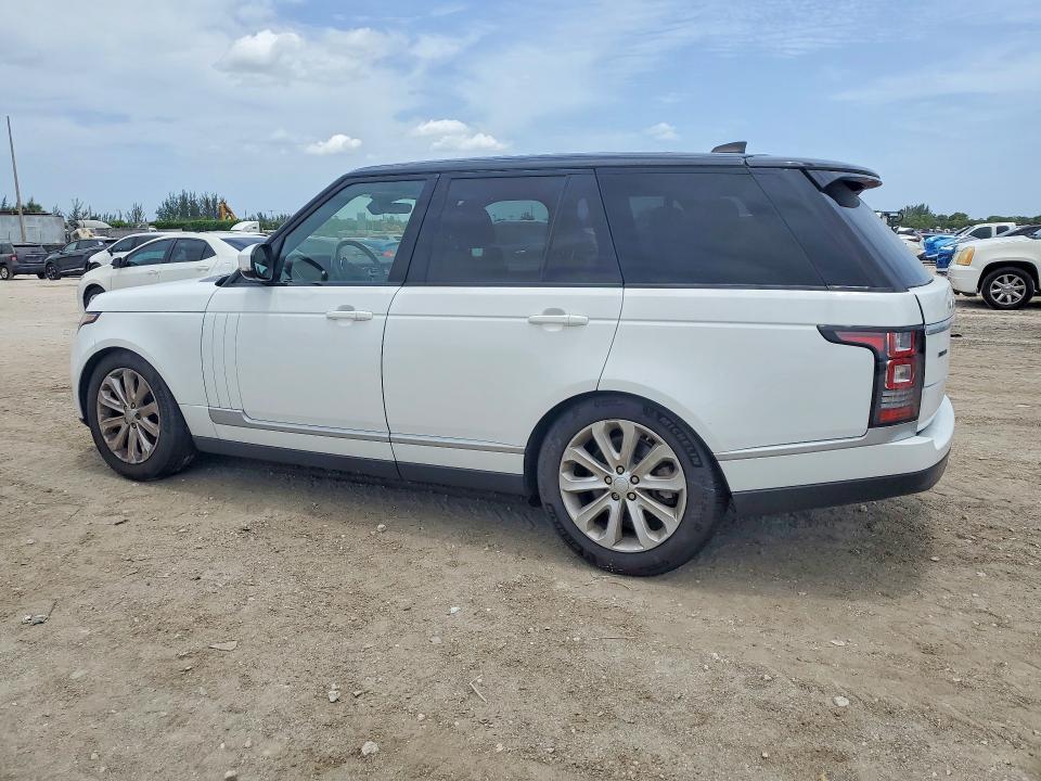 2017 LAND ROVER RANGE ROVER HSE — Фото 2 из 13