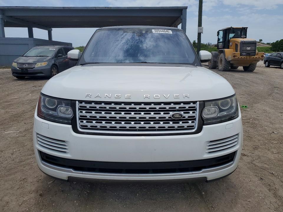 2017 LAND ROVER RANGE ROVER HSE — Фото 5 из 13