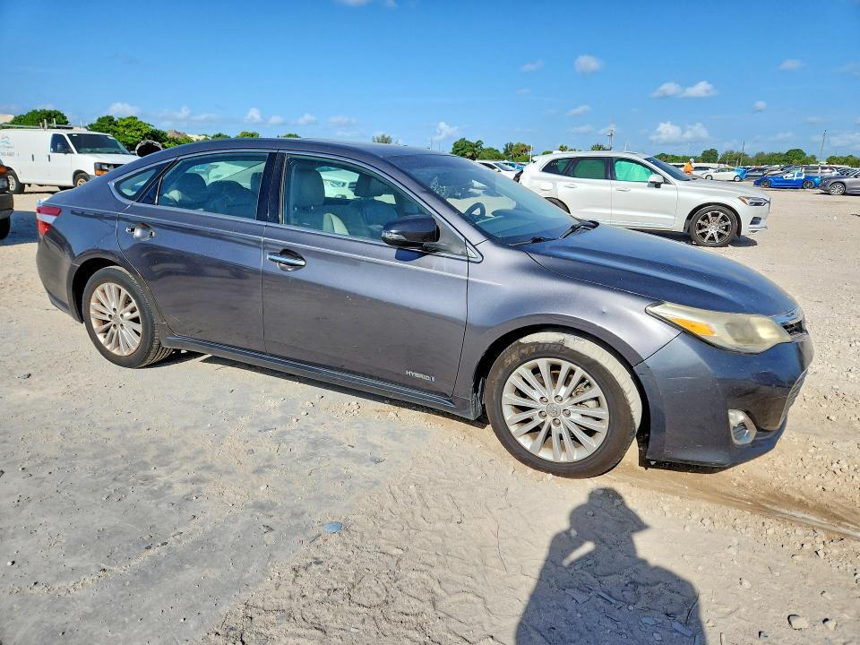 2013 TOYOTA AVALON HYBRID XLE PREMIUM — Фото 4 из 12