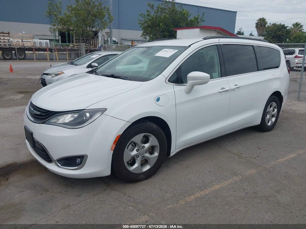 2C4RC1L74HR764352 2017 CHRYSLER PACIFICA HYBRID photo no. 2