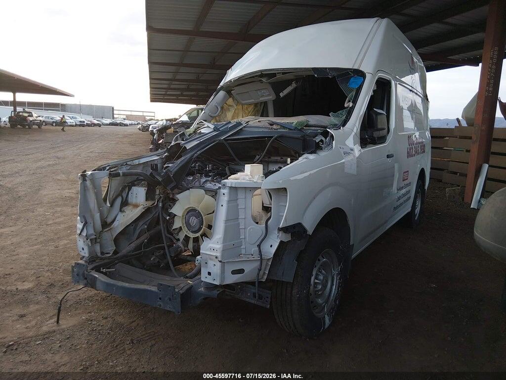 1N6BF0LY8LN810487 2020 NISSAN NV CARGO NV2500 HD photo no. 2