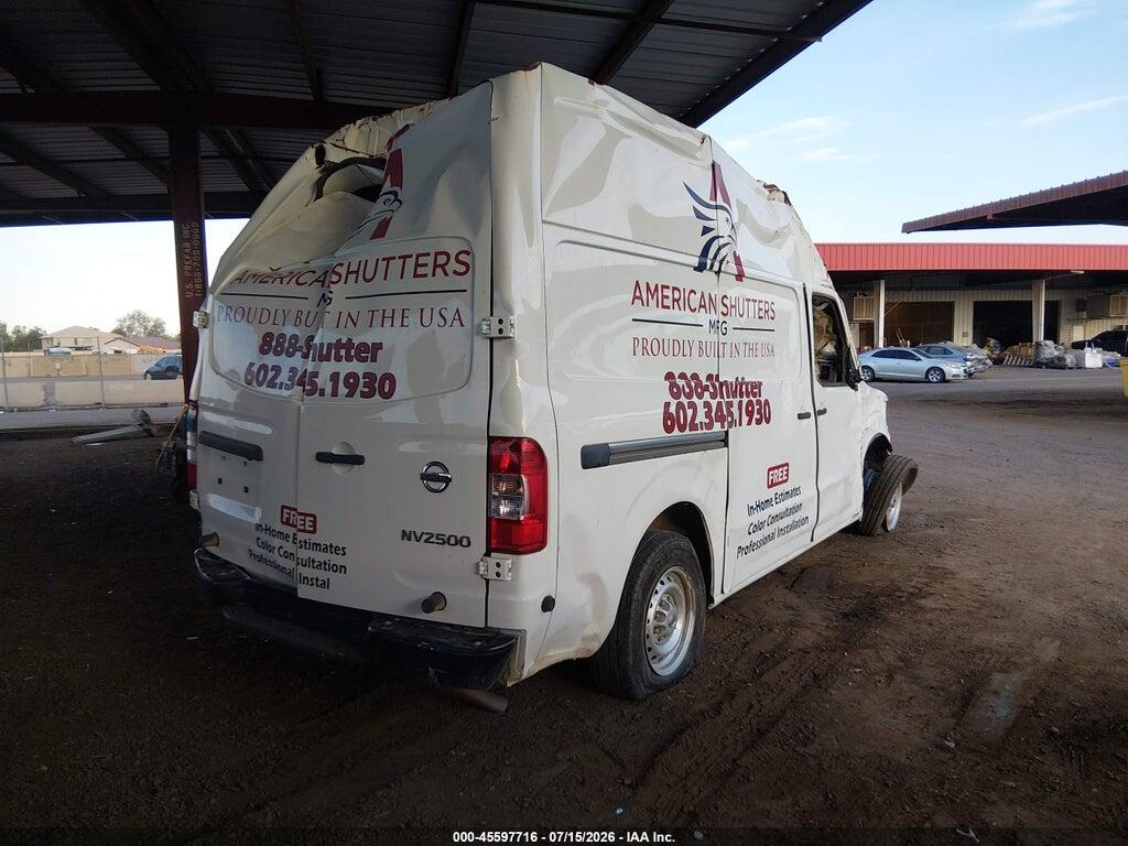 1N6BF0LY8LN810487 2020 NISSAN NV CARGO NV2500 HD photo no. 4
