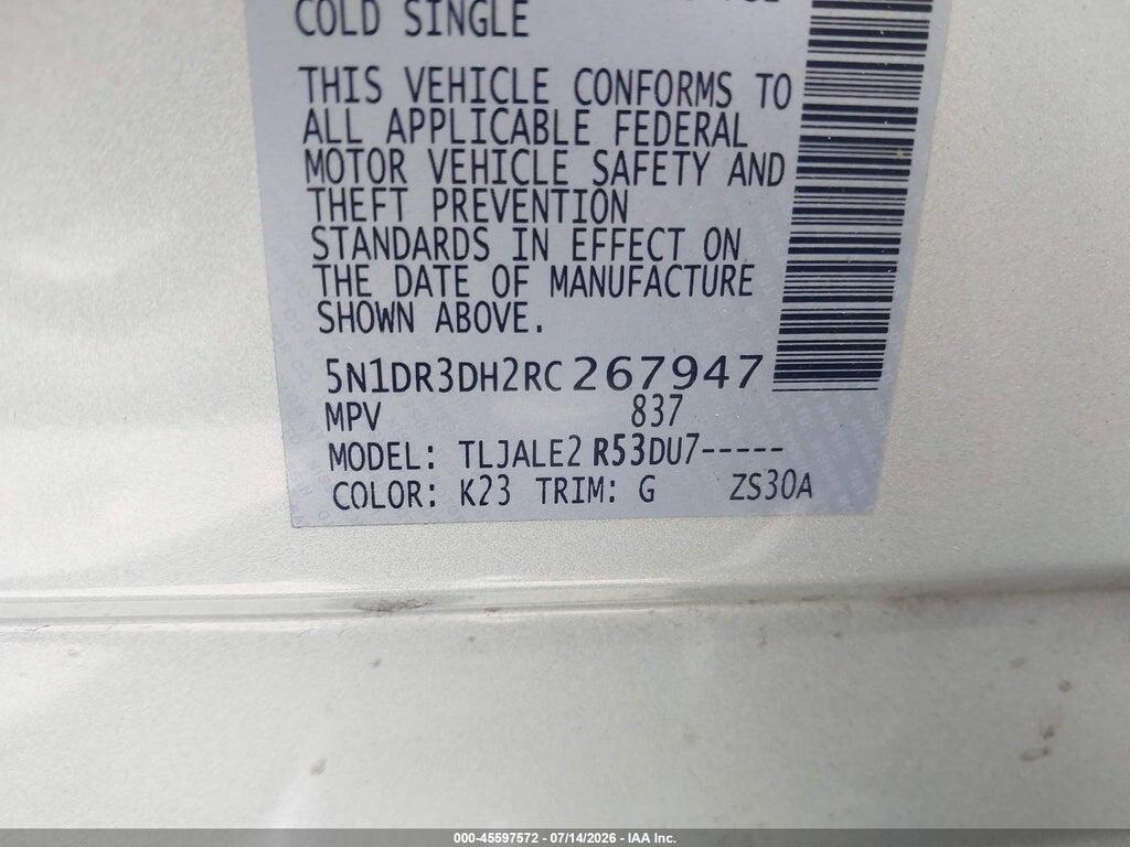 5N1DR3DH2RC267947 2024 NISSAN PATHFINDER photo no. 9