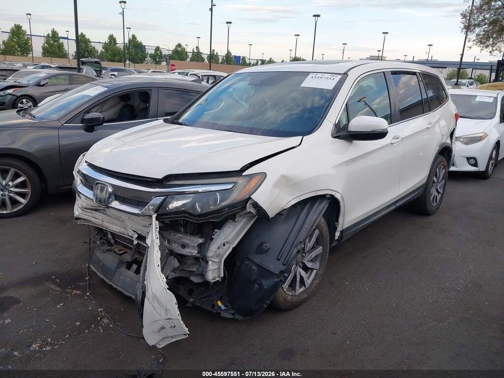 5FNYF5H42KB021720 2019 HONDA PILOT photo no. 2