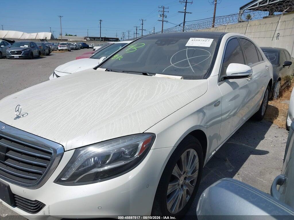 WDDUG8CB1EA012903 2014 MERCEDES-BENZ S 550 photo no. 2
