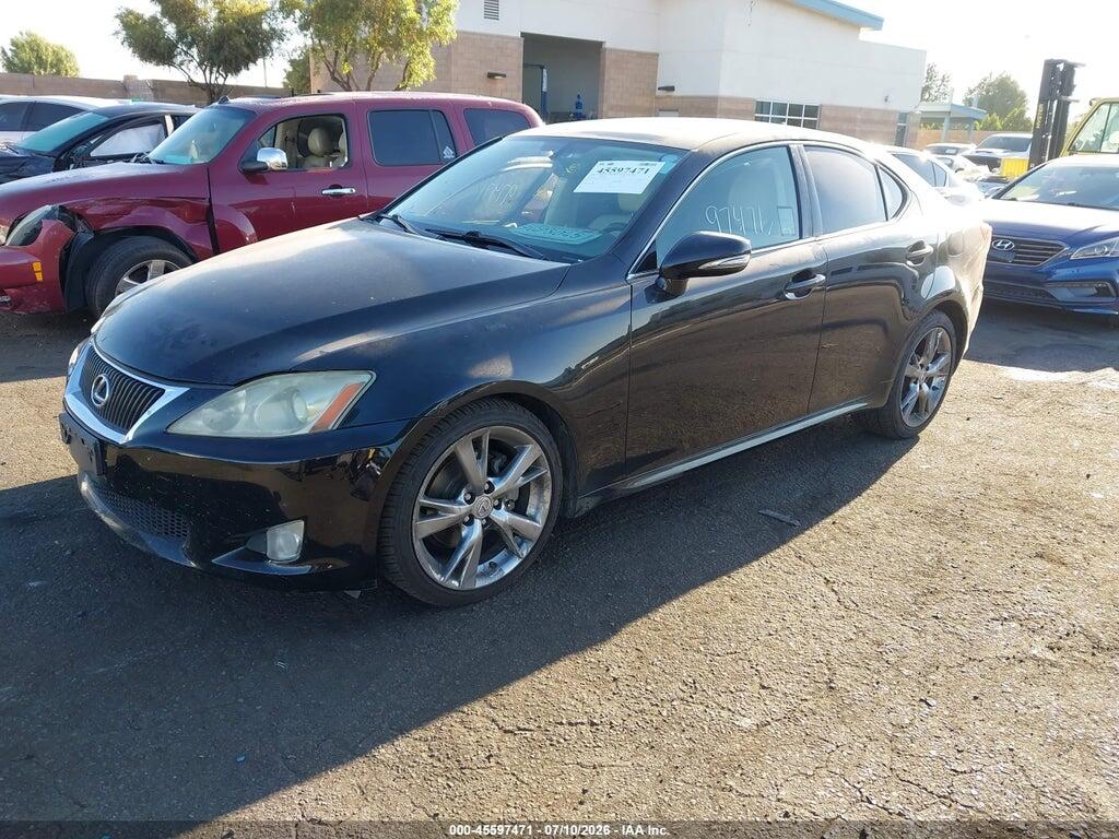 JTHBF5C20A5110423 2010 LEXUS IS 250 photo no. 2