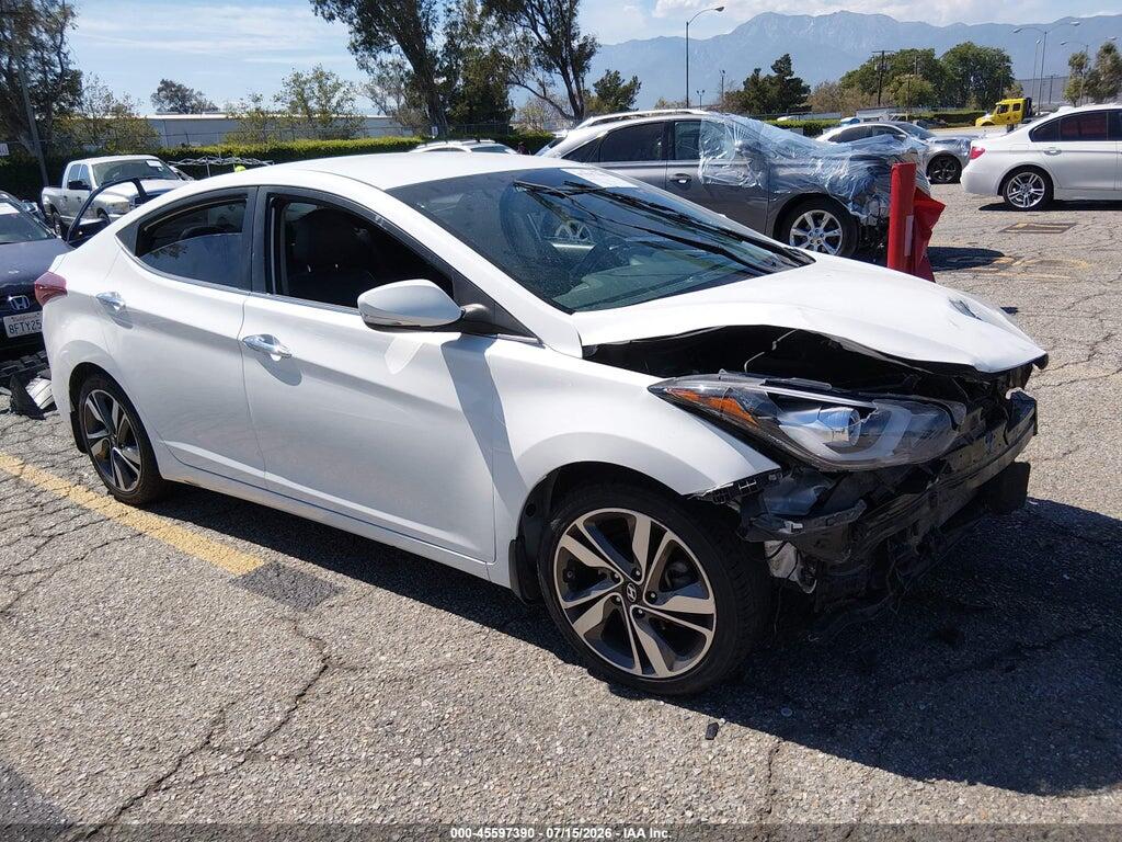 5NPDH4AE3EH476328 2014 HYUNDAI ELANTRA photo no. 1