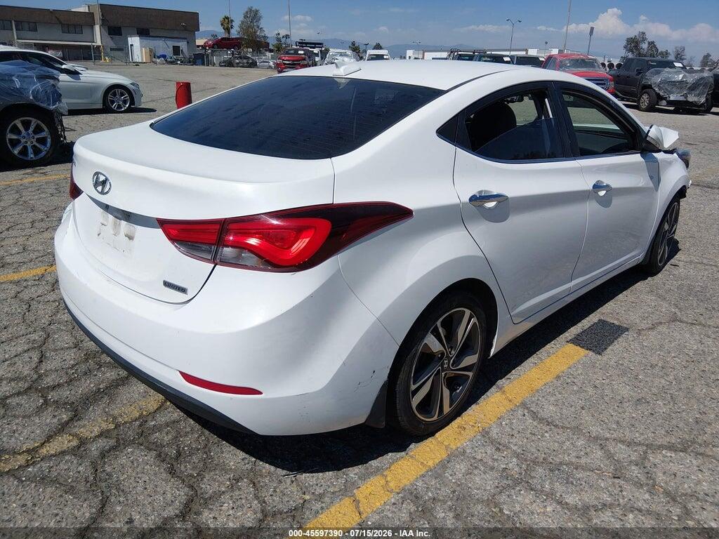 5NPDH4AE3EH476328 2014 HYUNDAI ELANTRA photo no. 4