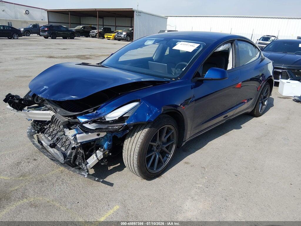 5YJ3E1EA4PF704008 2023 TESLA MODEL 3 photo no. 2
