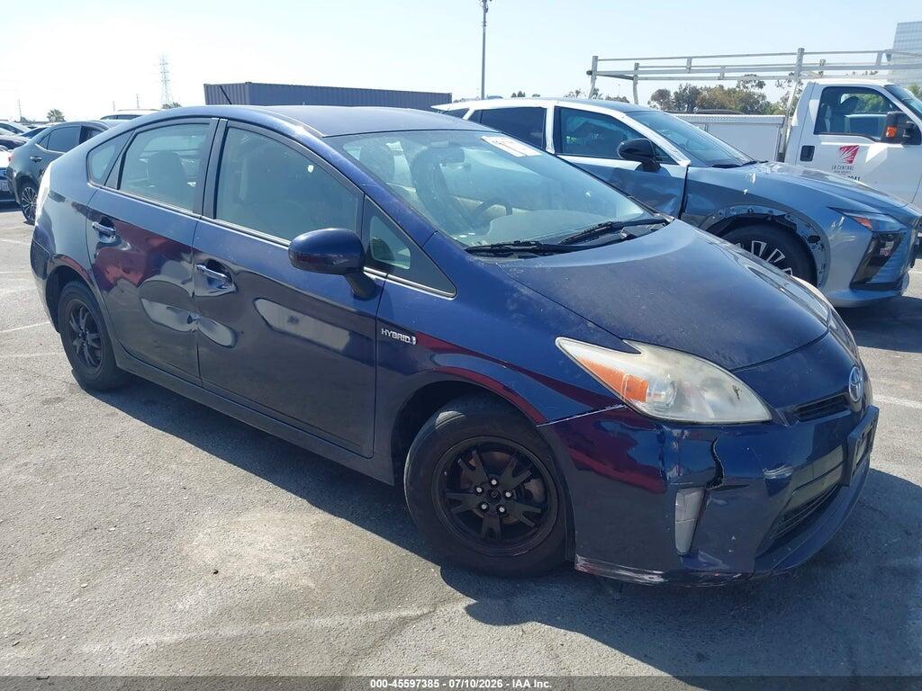 JTDKN3DU3C1511919 2012 TOYOTA PRIUS photo no. 1