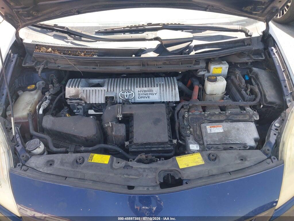 JTDKN3DU3C1511919 2012 TOYOTA PRIUS photo no. 10