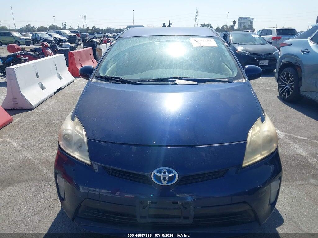 JTDKN3DU3C1511919 2012 TOYOTA PRIUS photo no. 12