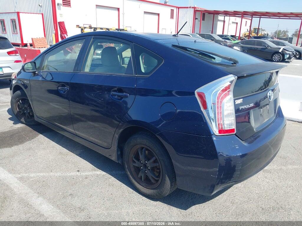 JTDKN3DU3C1511919 2012 TOYOTA PRIUS photo no. 3
