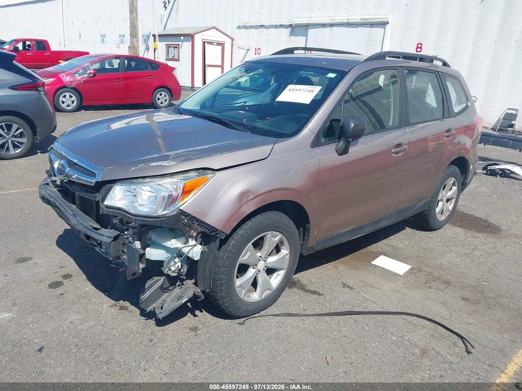 JF2SJABC3FH832074 2015 SUBARU FORESTER photo no. 2