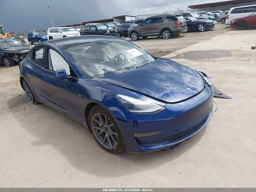 5YJ3E1EB0NF234355 2022 TESLA MODEL 3 photo no. 1