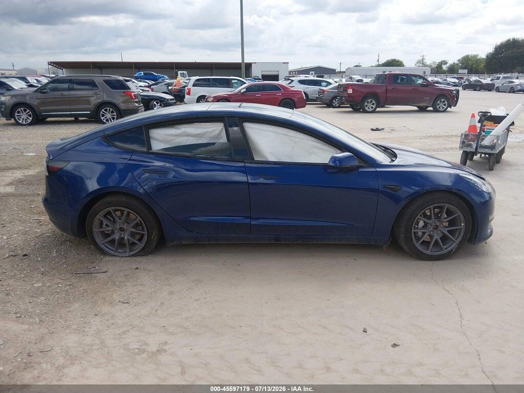 5YJ3E1EB0NF234355 2022 TESLA MODEL 3 photo no. 12