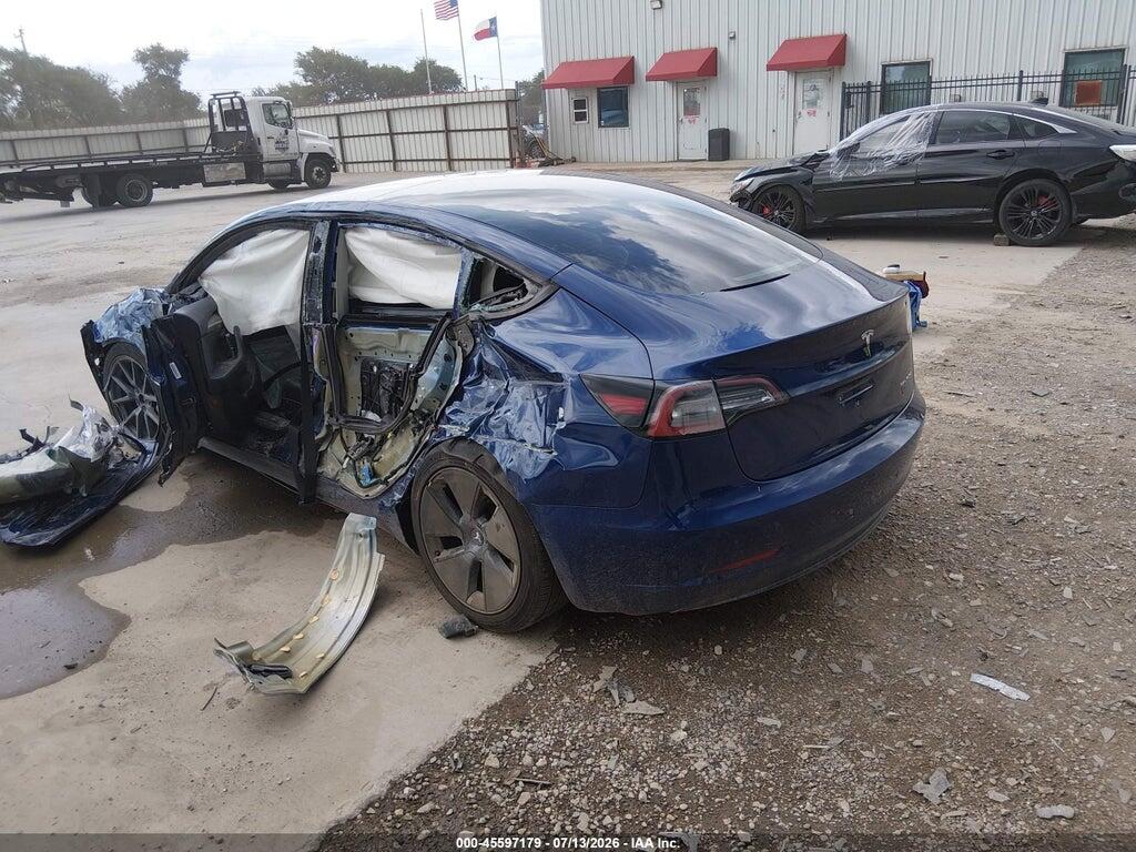 5YJ3E1EB0NF234355 2022 TESLA MODEL 3 photo no. 3