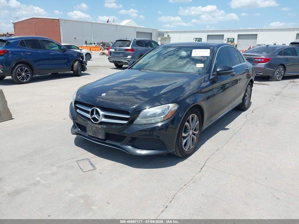 55SWF4JB0GU168960 2016 MERCEDES-BENZ C 300 photo no. 2