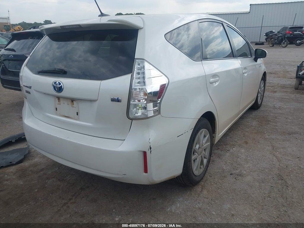 JTDZN3EU0D3286653 2013 TOYOTA PRIUS V photo no. 4