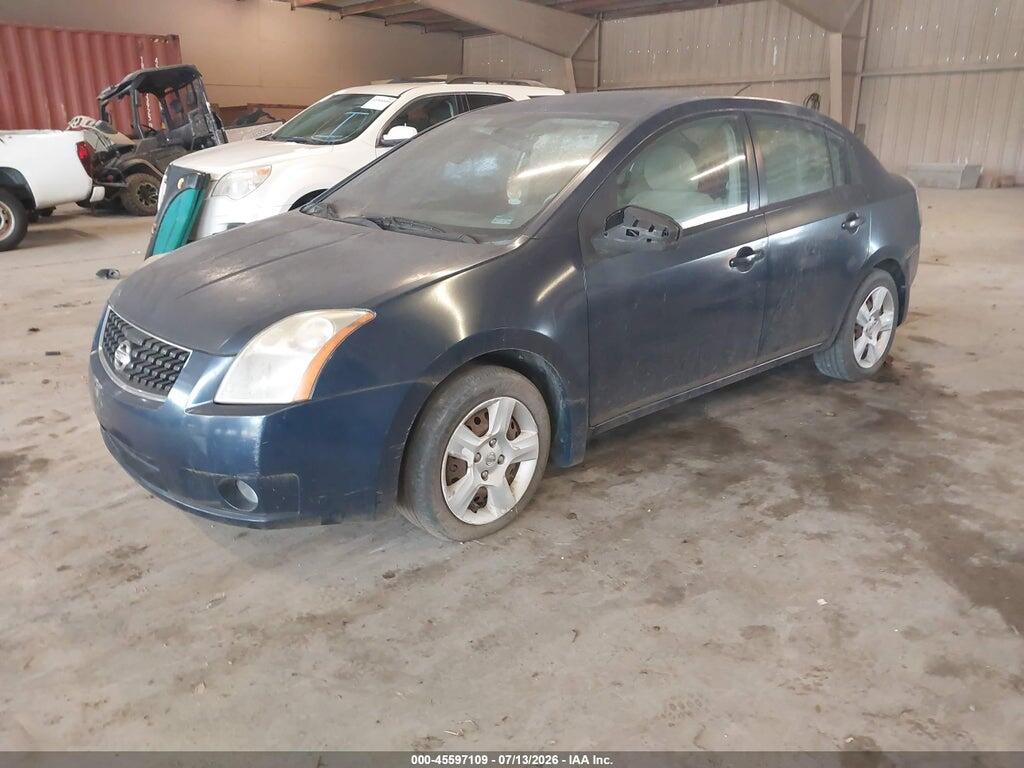 3N1AB61E08L708889 2008 NISSAN SENTRA photo no. 2