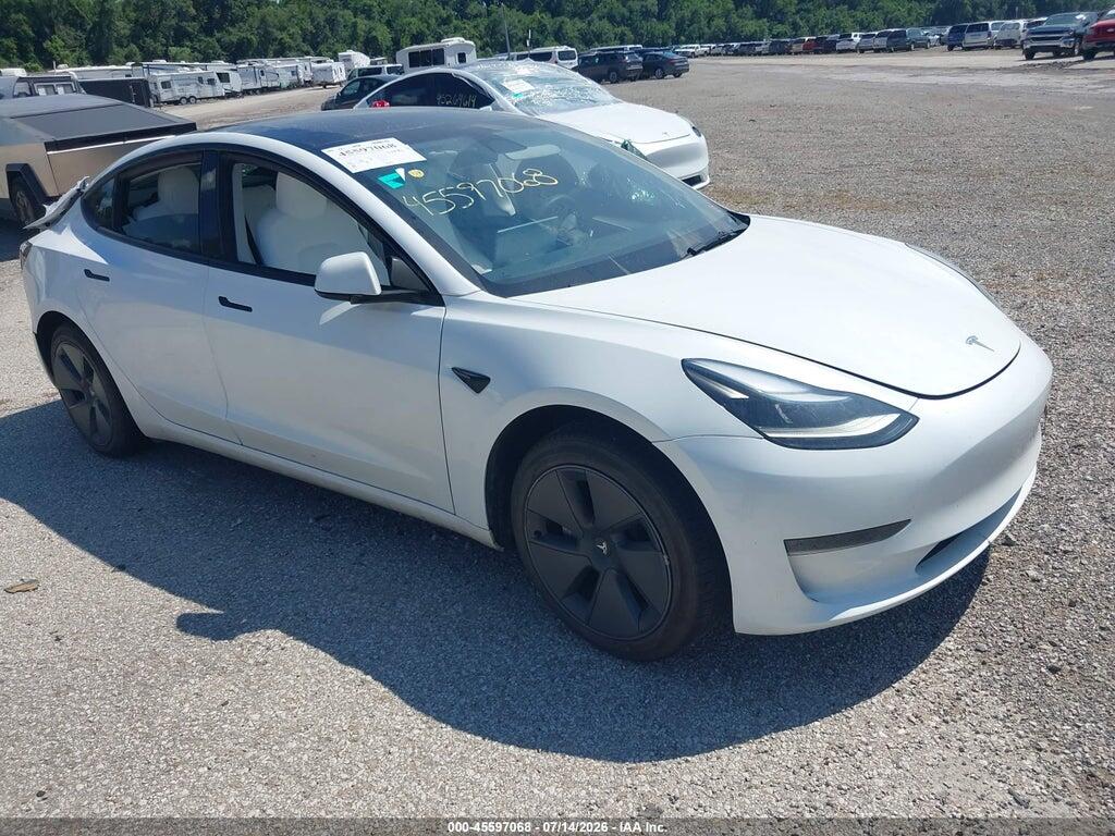5YJ3E1EA6PF465576 2023 TESLA MODEL 3 photo no. 1