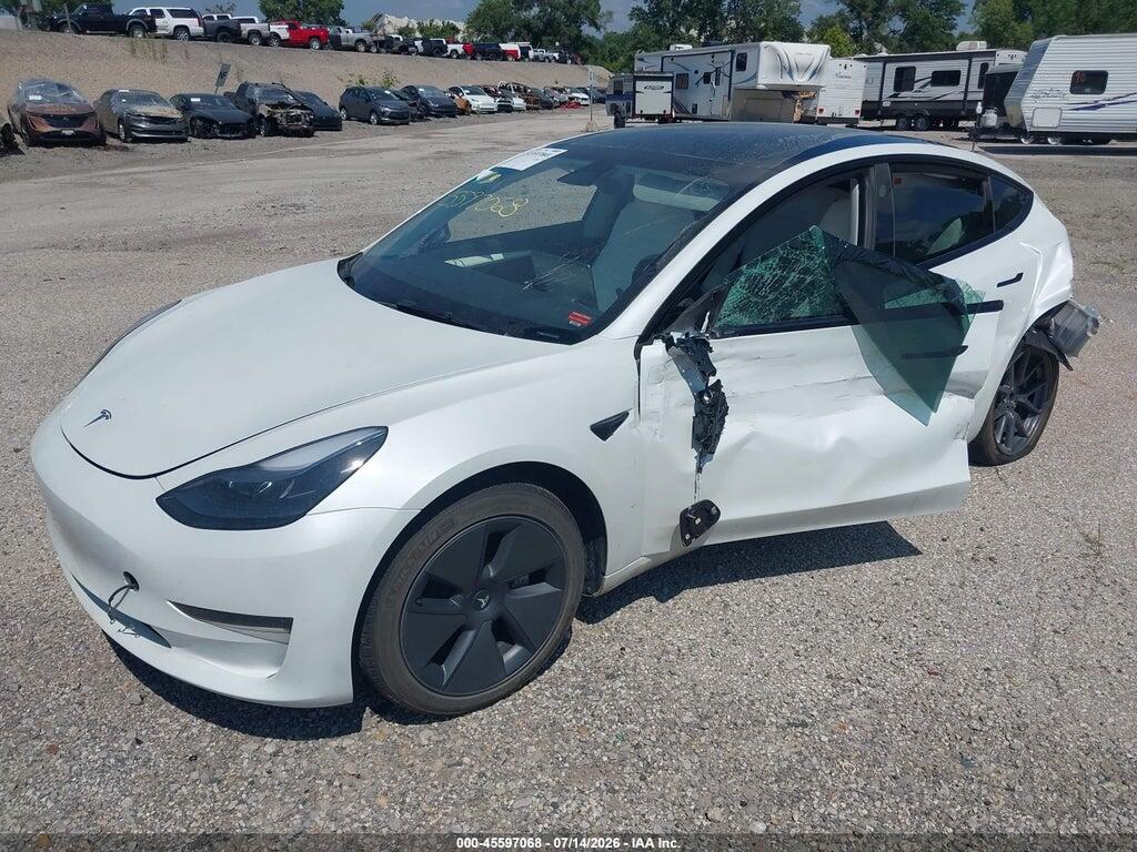 5YJ3E1EA6PF465576 2023 TESLA MODEL 3 photo no. 2
