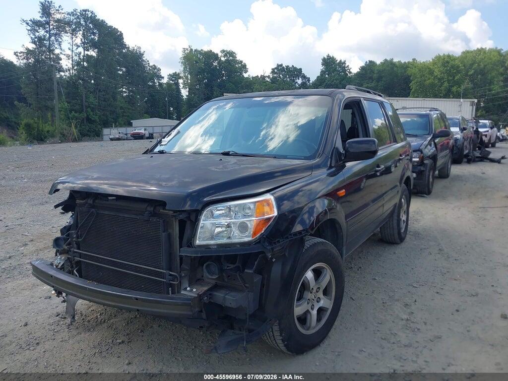 5FNYF18726B028952 2006 HONDA PILOT photo no. 2