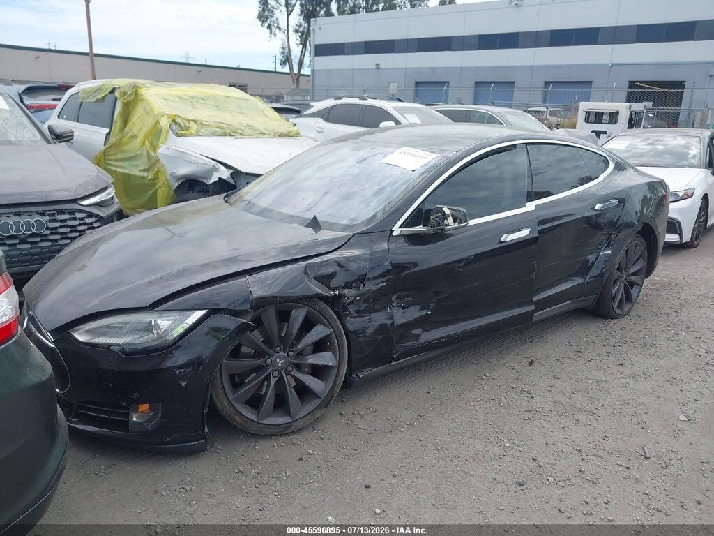 5YJSA1H15EFP39785 2014 TESLA MODEL S photo no. 2