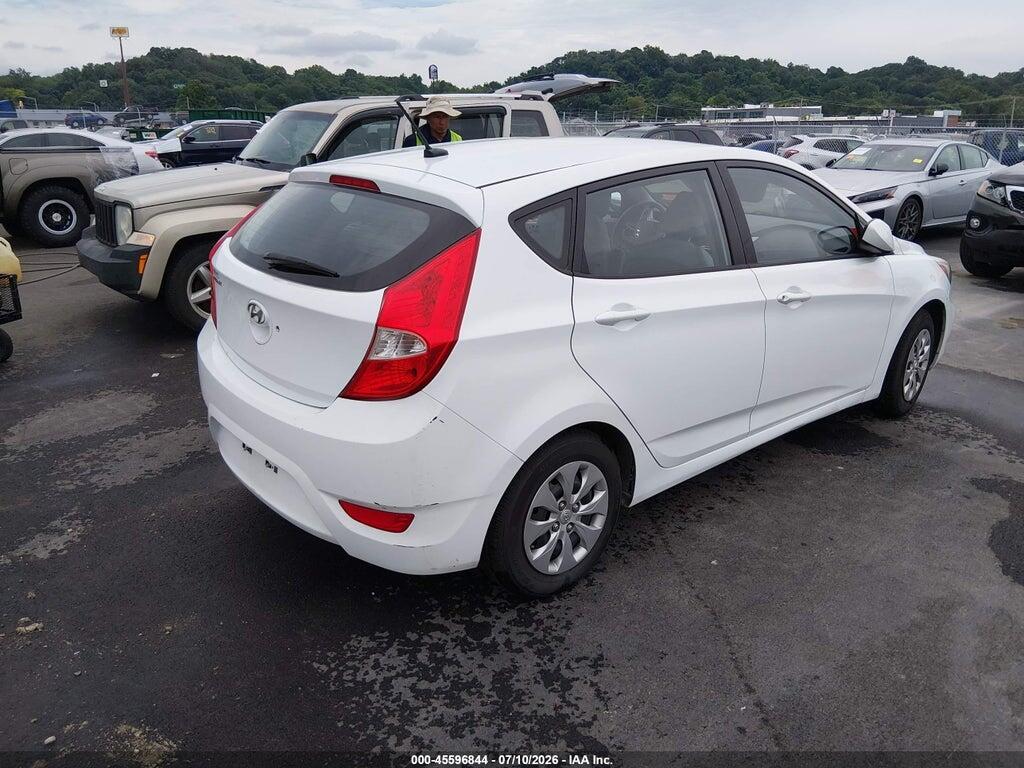 KMHCT5AEXFU213739 2015 HYUNDAI ACCENT photo no. 4