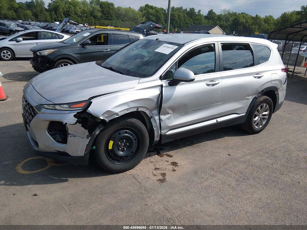 5NMS2CAD3KH006352 2019 HYUNDAI SANTA FE photo no. 2