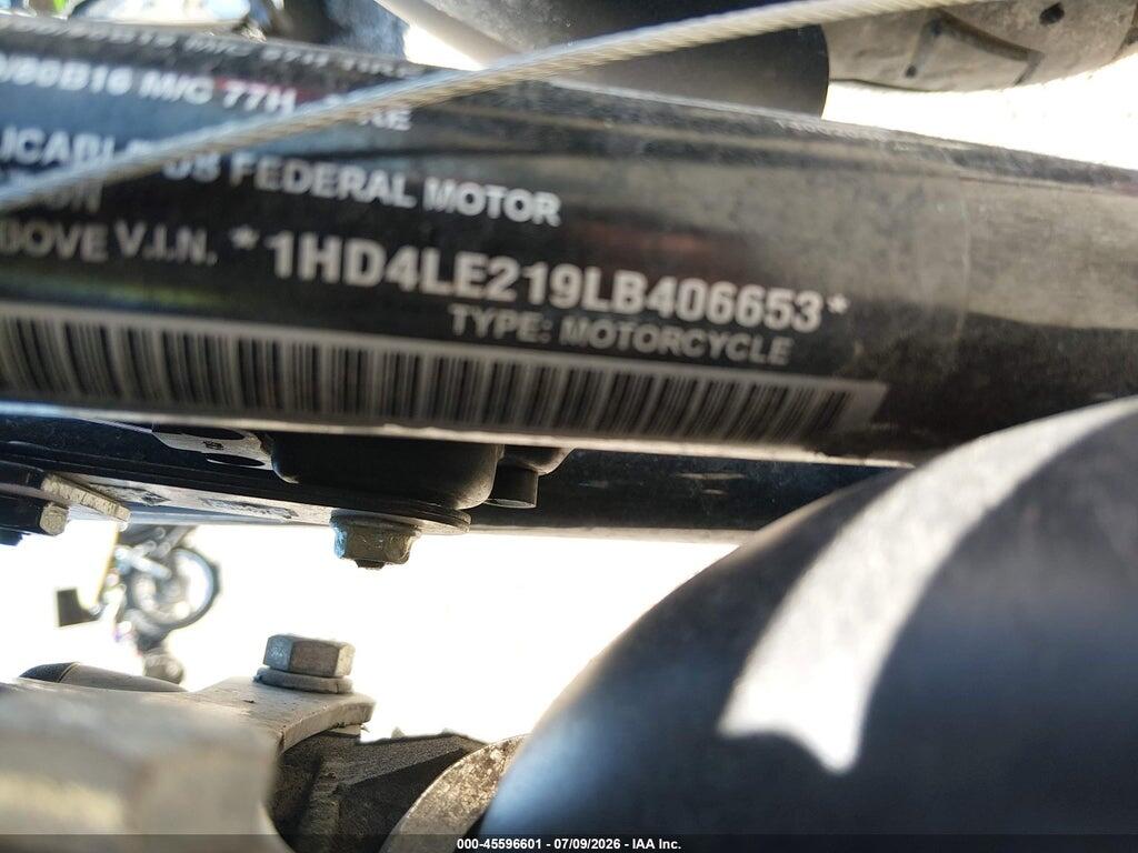 1HD4LE219LB406653 2020 HARLEY-DAVIDSON XL883 photo no. 10