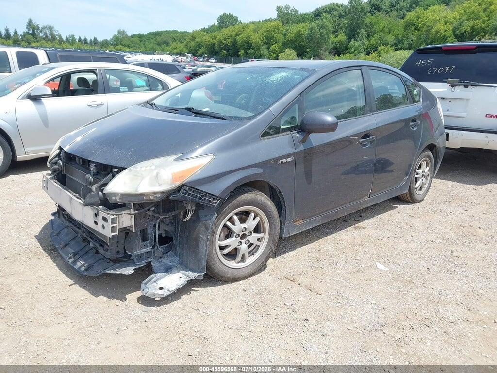 JTDKN3DU3B0255480 2011 TOYOTA PRIUS photo no. 2