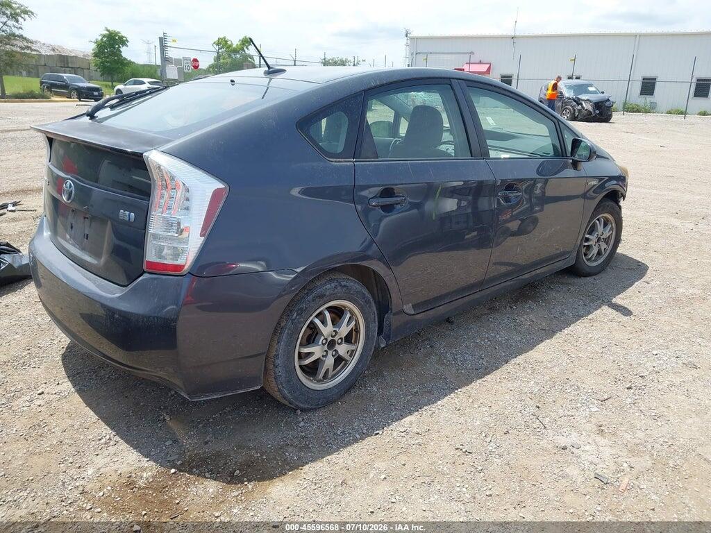 JTDKN3DU3B0255480 2011 TOYOTA PRIUS photo no. 4