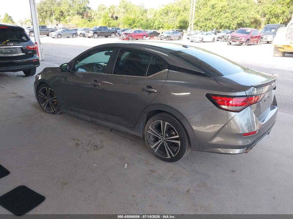 3N1AB8DV6LY264940 2020 NISSAN SENTRA photo no. 3