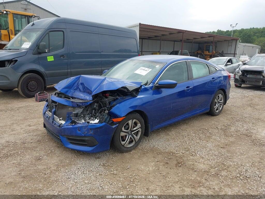 19XFC2F52GE087692 2016 HONDA CIVIC photo no. 2