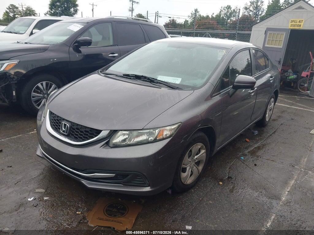 19XFB2F5XFE104448 2015 HONDA CIVIC photo no. 2