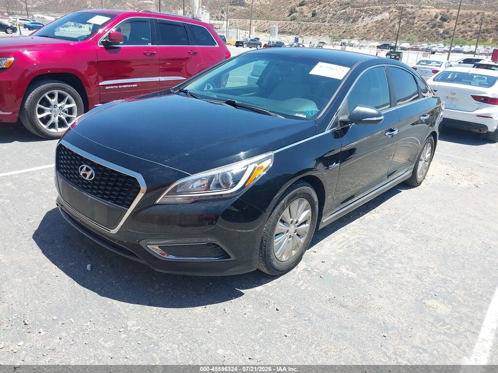 KMHE24L10GA040283 2016 HYUNDAI SONATA HYBRID photo no. 2
