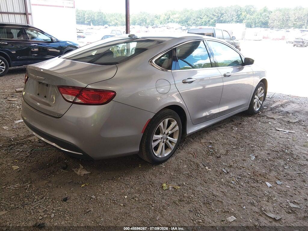 1C3CCCAB6FN629932 2015 CHRYSLER 200 photo no. 4