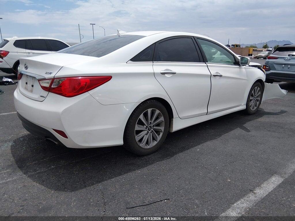 5NPEC4AB6EH941743 2014 HYUNDAI SONATA photo no. 4