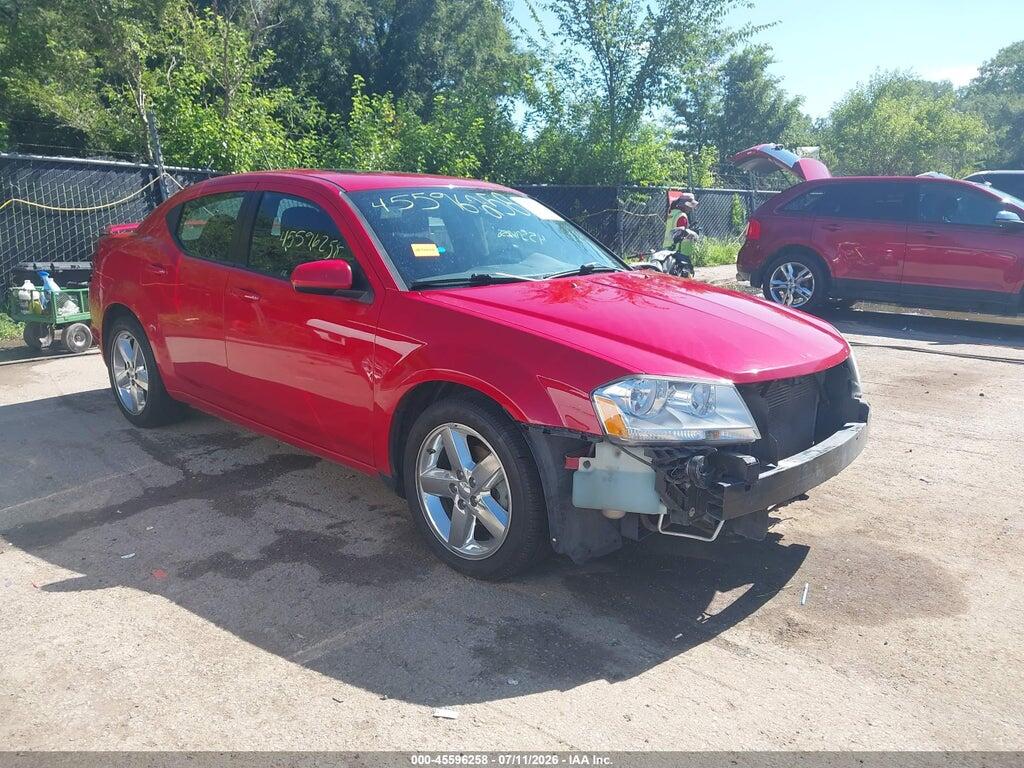 1C3CDZCB6CN311849 2012 DODGE AVENGER photo no. 1