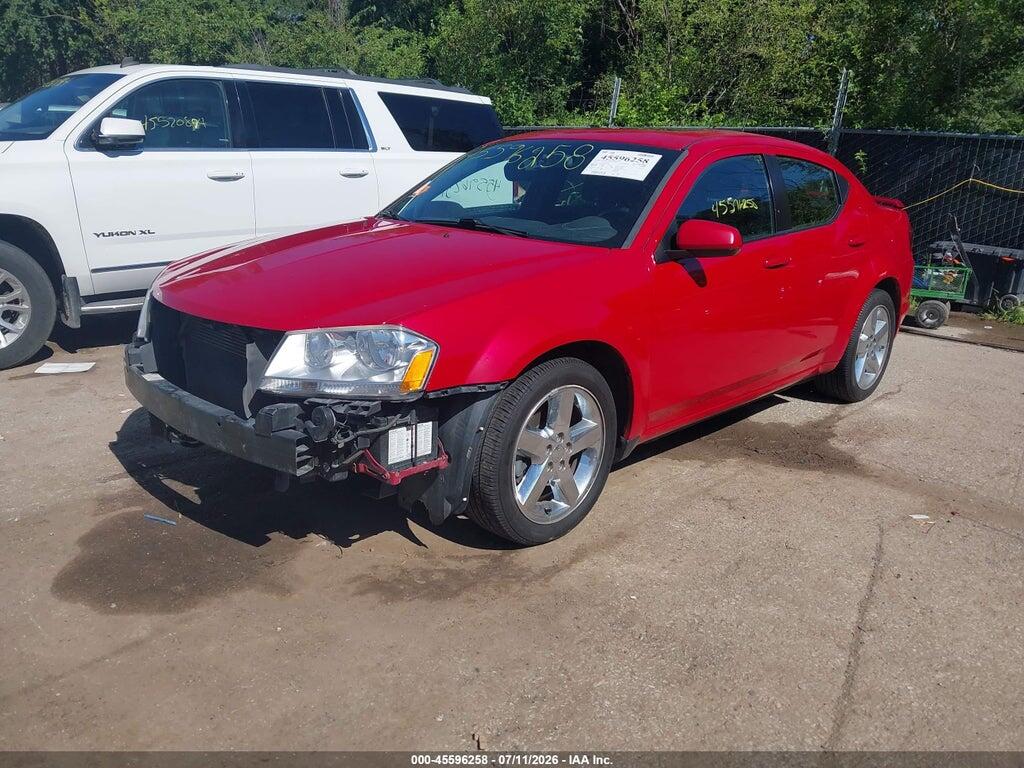 1C3CDZCB6CN311849 2012 DODGE AVENGER photo no. 2