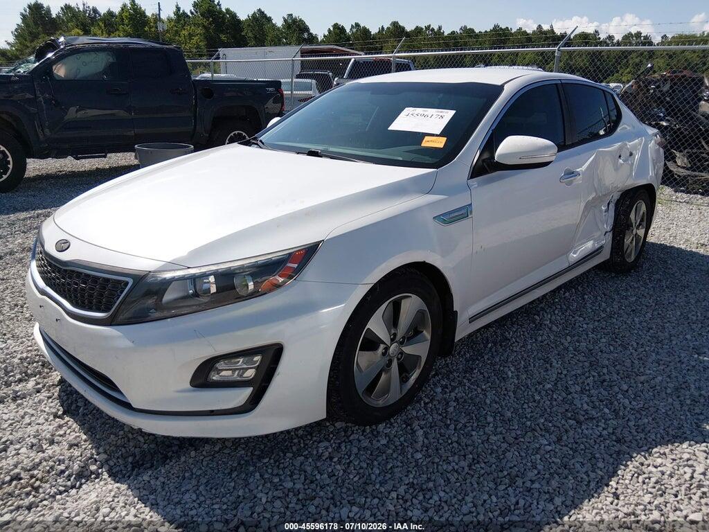 KNAGN4AD6E5063233 2014 KIA OPTIMA HYBRID photo no. 2