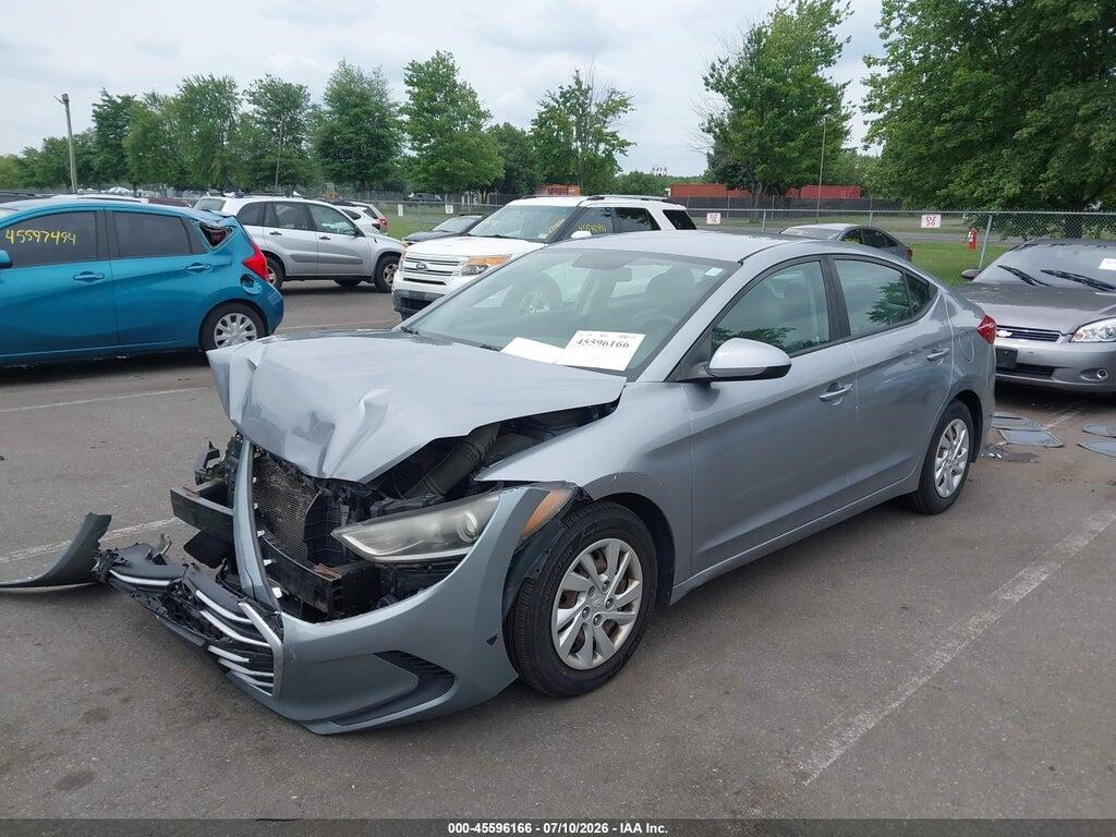 5NPD74LF8HH156595 2017 HYUNDAI ELANTRA photo no. 2