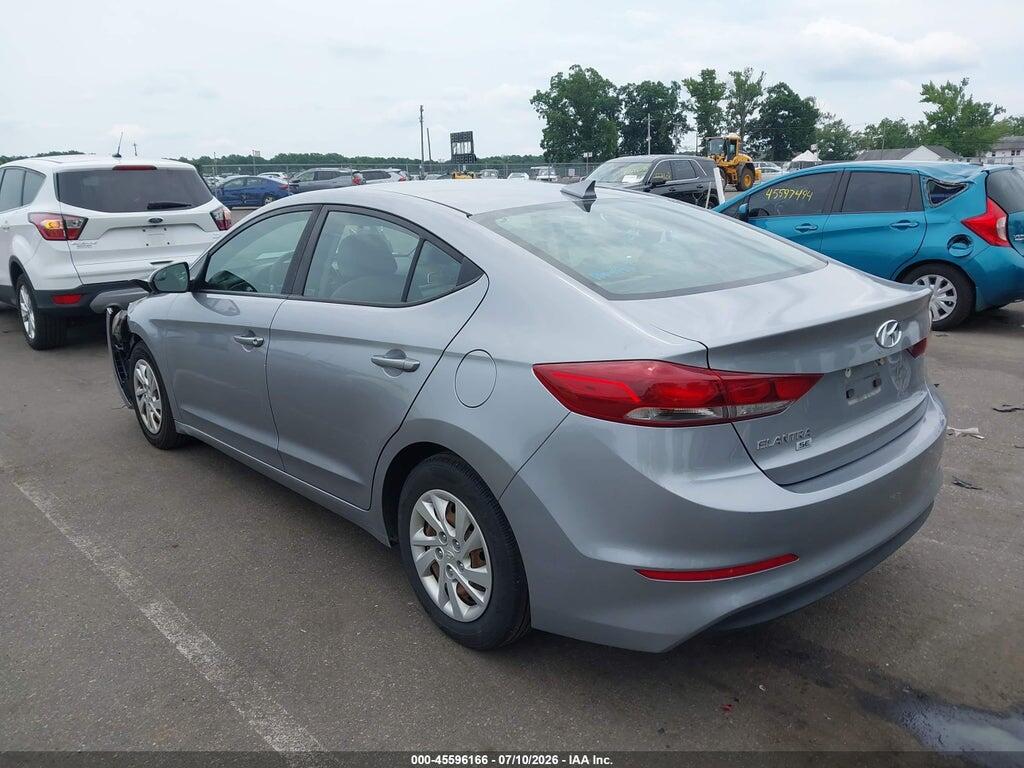 5NPD74LF8HH156595 2017 HYUNDAI ELANTRA photo no. 3