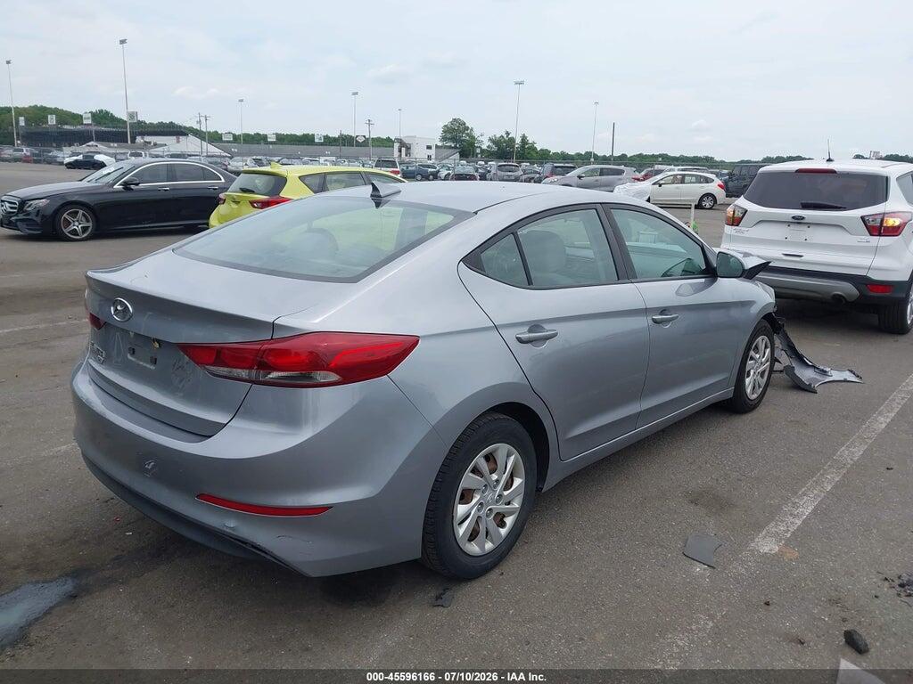 5NPD74LF8HH156595 2017 HYUNDAI ELANTRA photo no. 4