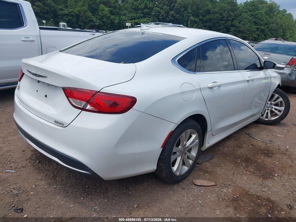 1C3CCCAB4GN156615 2016 CHRYSLER 200 photo no. 4