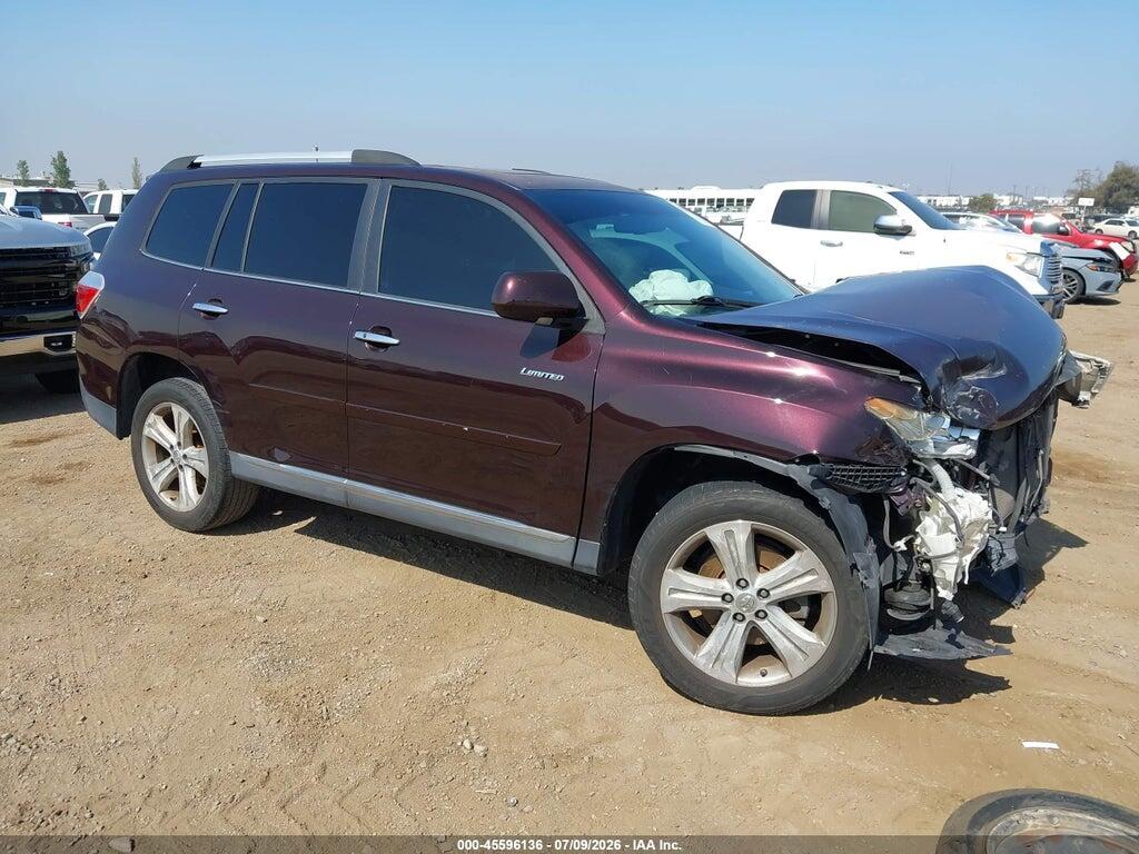 5TDYK3EH7CS081271 2012 TOYOTA HIGHLANDER photo no. 1