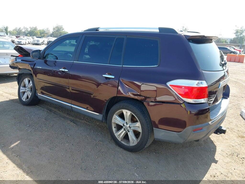 5TDYK3EH7CS081271 2012 TOYOTA HIGHLANDER photo no. 3